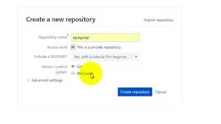 How to Create New Private Repository on BitBucket
