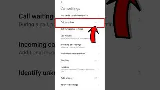 how to stop Automatic call recording in redmi mobiles | call recording setting