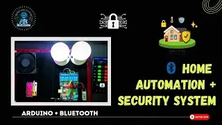 How to make Bluetooth control Home Automation System | Embedded system project using Arduino