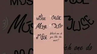 We have updates. Choose which logo you like the best for this Mocktail brand called MUSE! #sketches