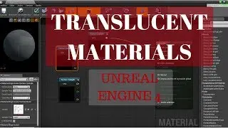 MATERIALS (Translucent) #2 - UE4