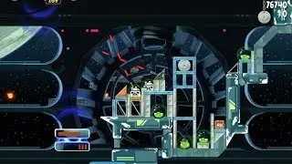 Angry Birds Star Wars 6-18 Death Star 2 Walkthrough 3 Stars