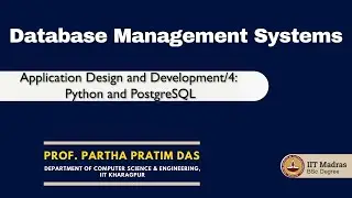 Application Design and Development/4: Python and PostgreSQL