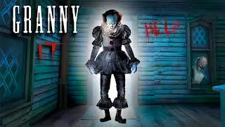 Granny 3 PENNYWISE mod! Funny moments at granny's house!