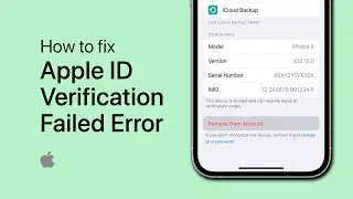 Fix Apple ID Verification Failed on iPhone