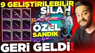 OHA! 9 GELİŞTİRİLEBİLİR SİLAH GERİ DÖNDÜ! ÖZEL CYBER WEEK SANDIĞI! PUBG Mobile