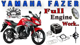 Fully Restoration yamaha fazer engine assembling