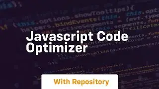 javascript code optimizer