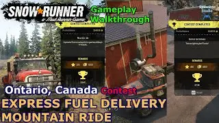 SnowRunner Contest - Express Fuel Delivery | SnowRunner Contest - Mountain Ride | Ontario Canada