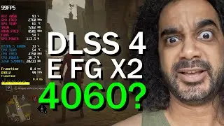 DLSS 4 E FG X2 NA RTX 4060 NO HOGWARTS LEGACY COM NOVO DRIVER NVIDIA 572.16 E RYZEN 5 8400F