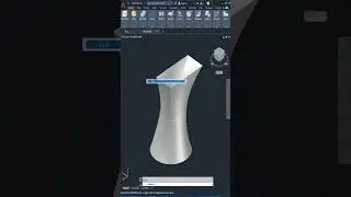 AutoCAD 3D, 3D Modeling, command loft, How to edit loft in AutoCAD, Autodesk #shorts