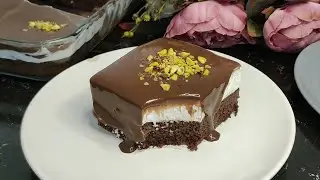 Ev yapımı çikolata sosu 👌🤤Yumoş yumoş kıvamıyla büyük borcamda AĞLAYAN PASTA TARİFİ