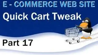 17. E - Commerce Website PHP Tutorial - Quick Shopping Cart Tweak