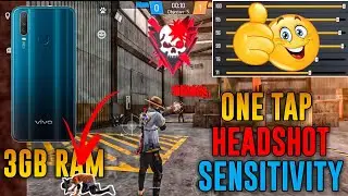 VIVO Y17 FREE FIRE 📱 SETTINGS+SENSITIVITY+CUSTOM HUD+DPI ⚙️ VIVO Y17 FREE FIRE HIGHLIGHTS 🎯