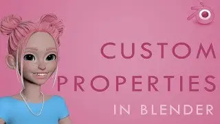CUSTOM PROPERTIES as Drivers - Blender Tutorial 1/3