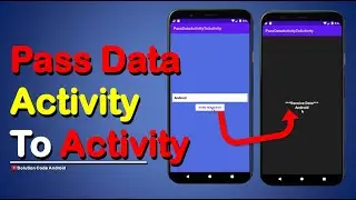 how to send data from one activity to another activity in android kotlin\how to pass data activity