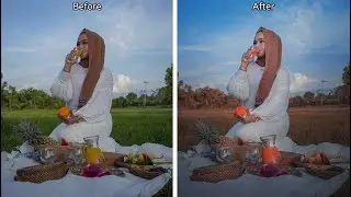 Cara mudah edit foto warna kekinian - Tutorial Photoshop