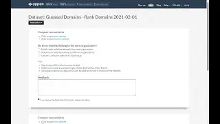 Dataset: Guessed Domains - Rank Domains 2021-02-01 | Appen Contributor Portal