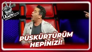 Beyaz Roared Like A Lion! | The Voice Turkey Episode 18