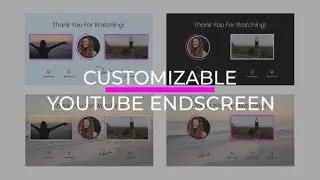 You Tube End Screen Pack AFTER EFFECTS Template Videohive 32842921