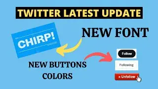 New Twitter Font - Chirp Font - Twitter Font Change - Twitter Latest Update