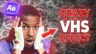 TRIPPY ''Distorted VHS Static'' Effect - After Effects tutorial