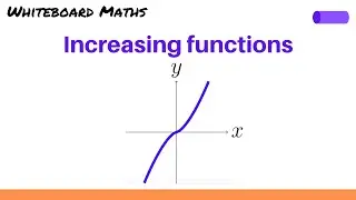 Increasing and decreasing functions