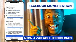 UPDATE: Facebook Monetization Now Available to Nigerian''s