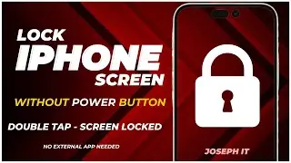 Lock iPhone Screen WITHOUT Power Button (Simple AssistiveTouch Trick!)