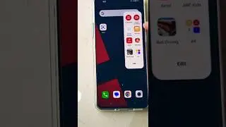 OnePlus mobile side menubar