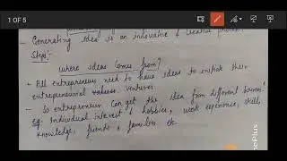 process of generating ideas || class 11 entrepreneurship development notes