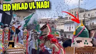Ajmer sharif 12 rabi ul awal ka juloos 2024 | eid milad ul nabi