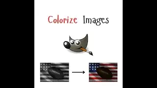 GIMP: Colorize Images with Selecting Shapes Pixels