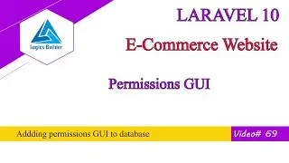 Add new permission GUI in laravel | Ecommerce project | Laravel in Pashto | UI / UX