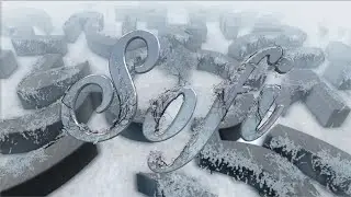 Frozen maze in Element 3D