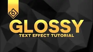 How To Create Glossy Text Effect - Sony Vegas Tutorial