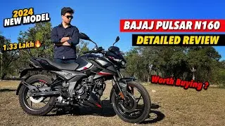 2024 Bajaj Pulsar N160 Review | Best 160cc bike ?