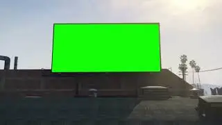 billboard green screen