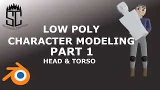 Low Poly Character Tutorial - Blender Beginners Part 1