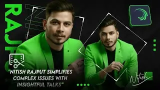 Create Motion Graphics Like Nitish Rajput in Mobile | Create Videos Like Nitish Rajput in Hindi