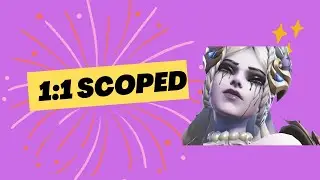 POV: You Use a 1:1 Scoped Sensitivity on Widowmaker 4.0 (Overwatch 2)
