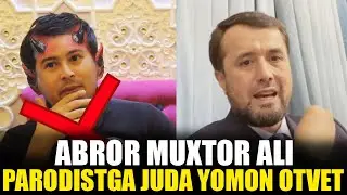 RUSTAMXOJA PARODIST SHARMANDA BOLDI OTVETNI YOMONI ABROR MUXTOR ALI...