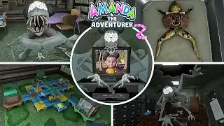 Amanda The Adventurer 2 ;- ; - Full Walkthrough  [ Worst Ending + Jump scares ]