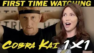 COBRA KAI 1x1 TV Show Reaction (Johnny's Back!!!)