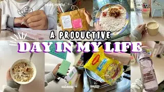 getting back into track 🌷🐻☕️ a productive day in my life | Malayalam
