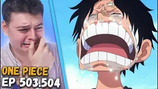 Смерть САБО! Ван-Пис 503-504 серия | Реакция на аниме