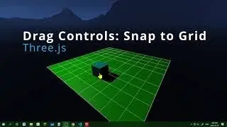 8c How to use drag controls for snap to grid three.js
