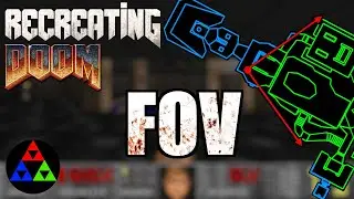 Recreating DOOM in Python. Ep3 - Player's Field of View