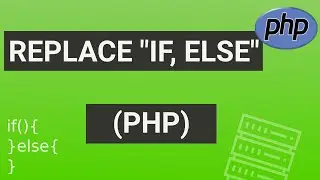 PHP Replace If, Else Condition