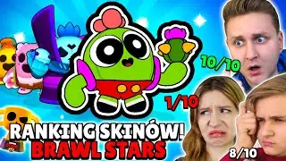 NAJLEPSZY SKIN (TOP1) dla KAŻDEGO ZADYMIARZA z Brawl Stars!😲 *76 BRAWLERÓW CHALLENGE!*